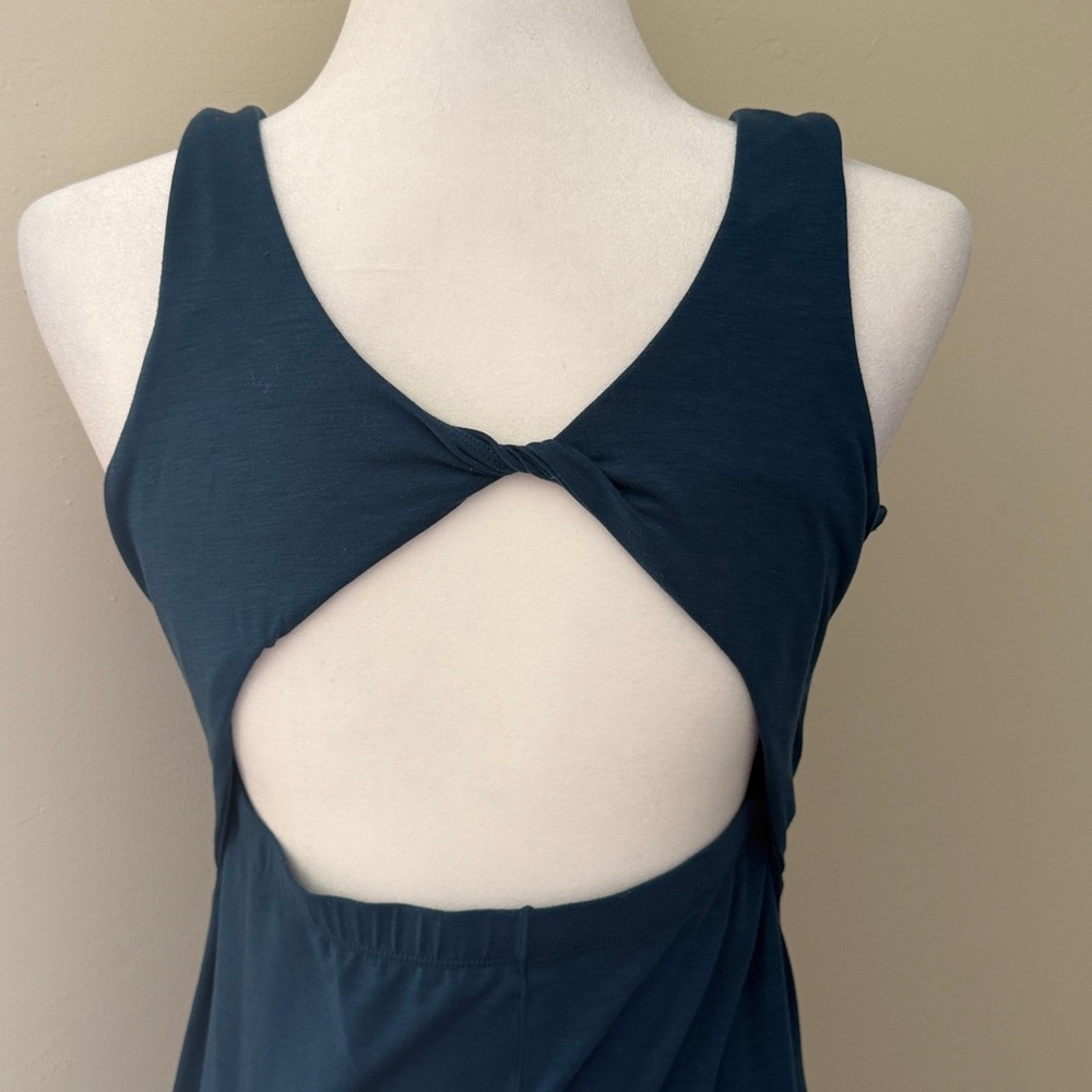 Prana Women's Large Dark Tealish Blue Dress - Picture 5 of 15